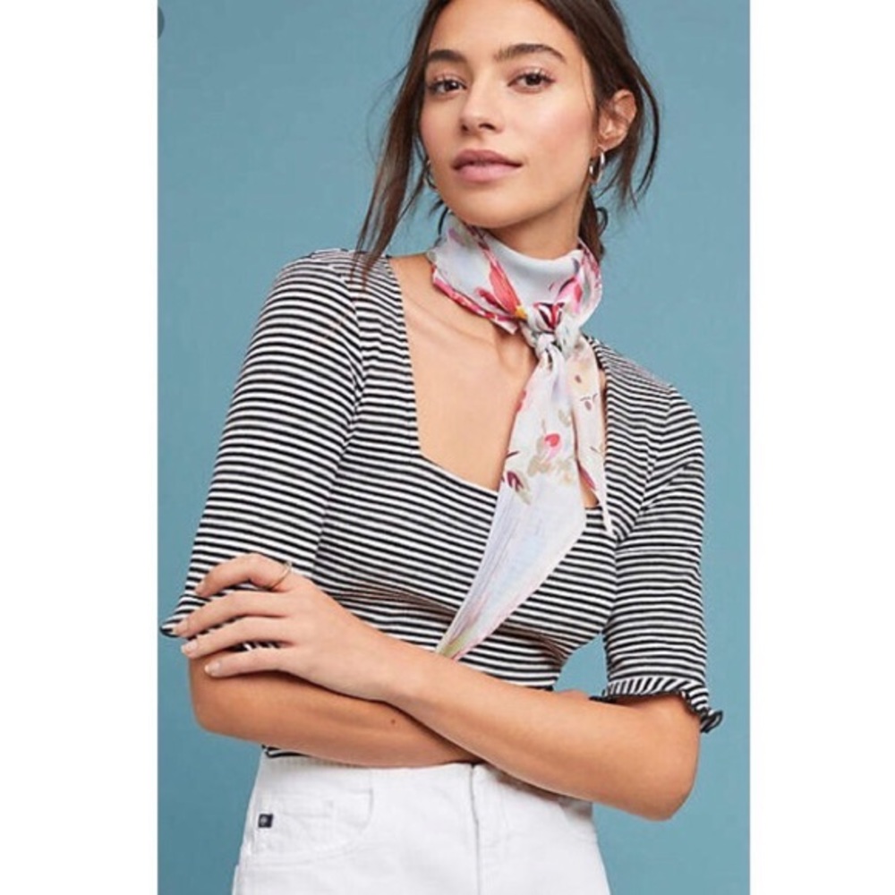 The Fifth Label Stripe Square Neck top